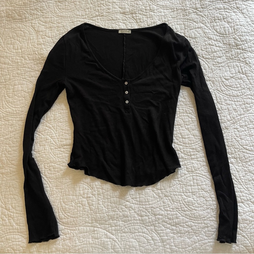 Free People henley tee